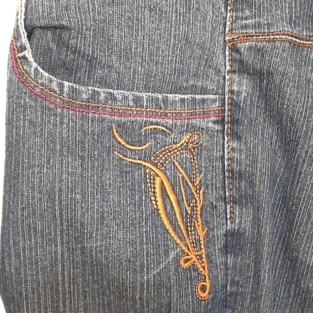 Straight Legged DENIM is "IN" - by Bill Blass (fits like a 10-12)